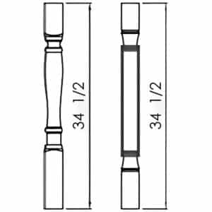 TURNED POSTS