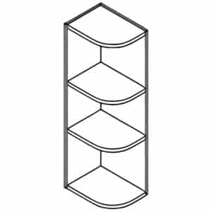 WALL END SHELF